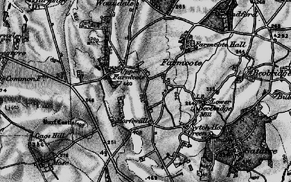 Old map of Upper Farmcote in 1899
