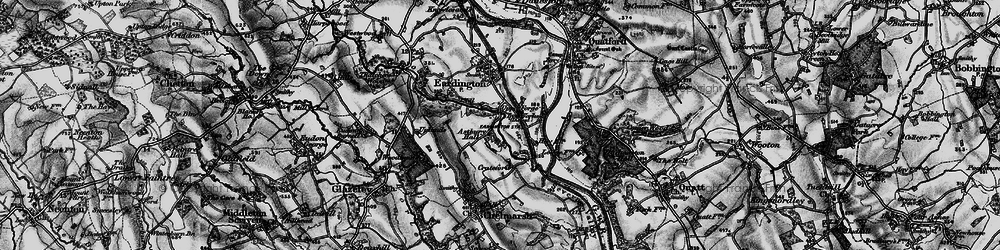 Old map of Upper Forge in 1899