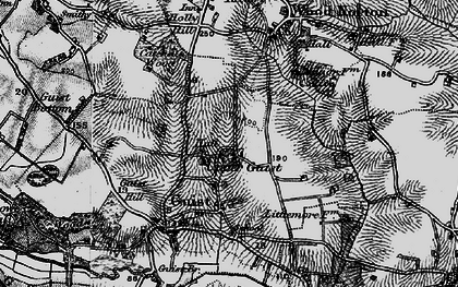 Old map of Upper Guist in 1898