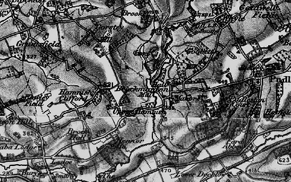 Old map of Upper Hamnish in 1899