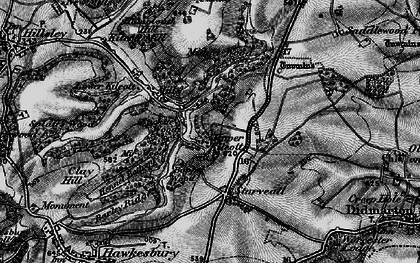 Old map of Upper Kilcott in 1897
