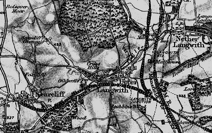Old map of Archaeological Trail in 1899