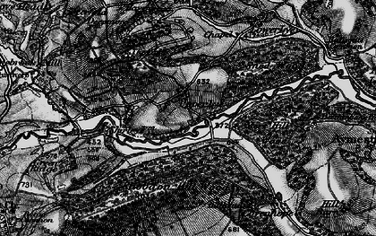 Old map of Upper Lye in 1899