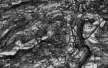 Old map of Upper Marsh in 1898