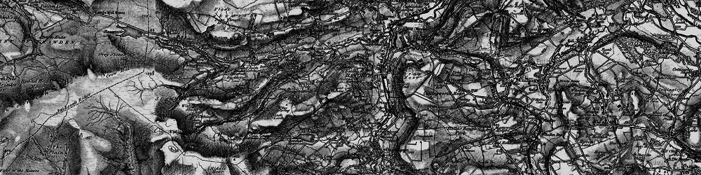 Old map of Upper Marsh in 1898