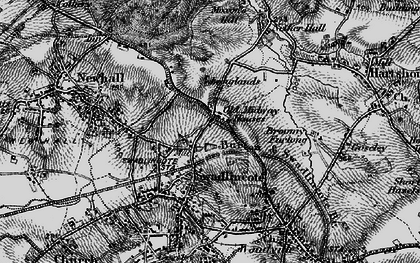 Old map of Upper Midway in 1895