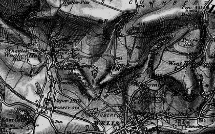 Old map of Upper Milton in 1898
