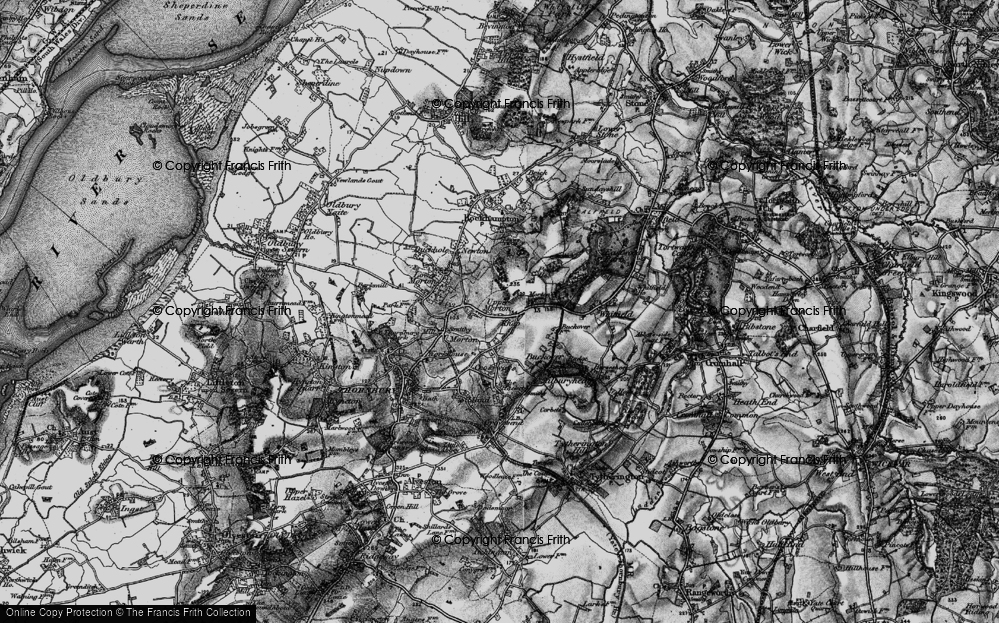 Old Map of Upper Morton, 1897 in 1897
