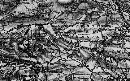 Old map of Upper Newbold in 1896