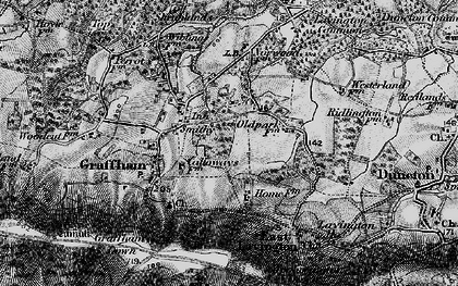 Old map of Upper Norwood in 1895