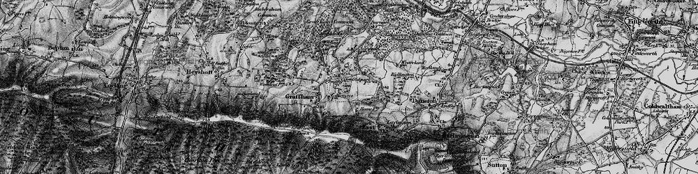 Old map of Upper Norwood in 1895