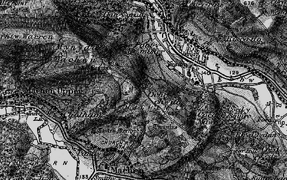 Old map of Upper Ochrwyth in 1897