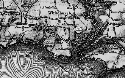 Old map of Upper Solva in 1898