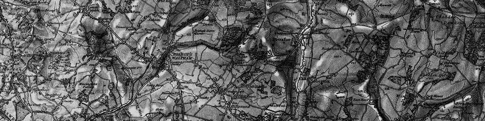 Old map of Upper Swanmore in 1895