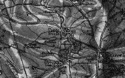 Old map of Abbotswood in 1896