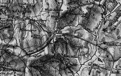 Old map of Upper Town in 1897