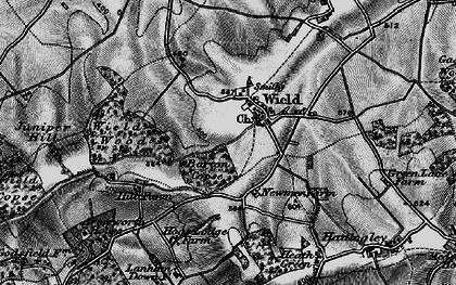 Old map of Upper Wield in 1895