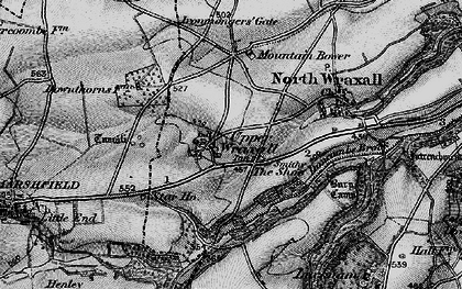 Old map of Upper Wraxall in 1898