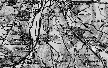 Old map of Upperby in 1897