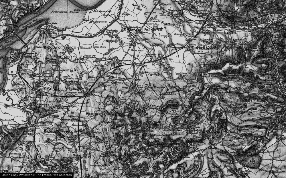 Old Map of Upthorpe, 1897 in 1897