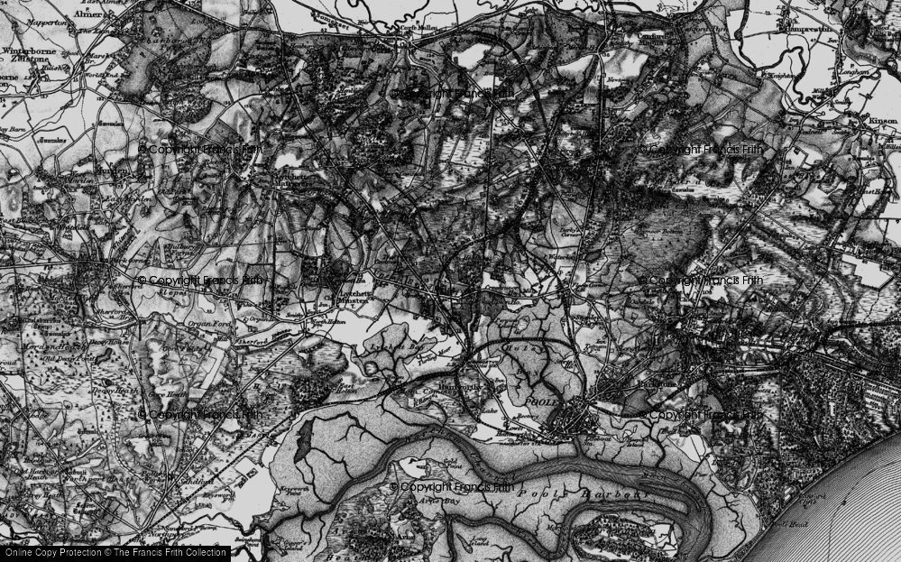 Old Map of Upton, 1895 in 1895
