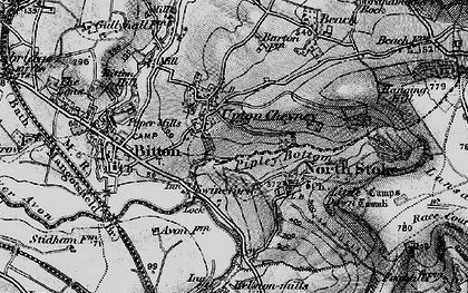 Old map of Upton Cheyney in 1898