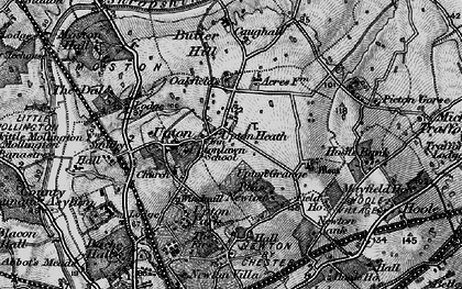 Old map of Upton Heath in 1896