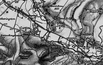 Old map of Upton Lovell in 1898