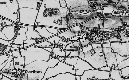Old map of Urgashay in 1898