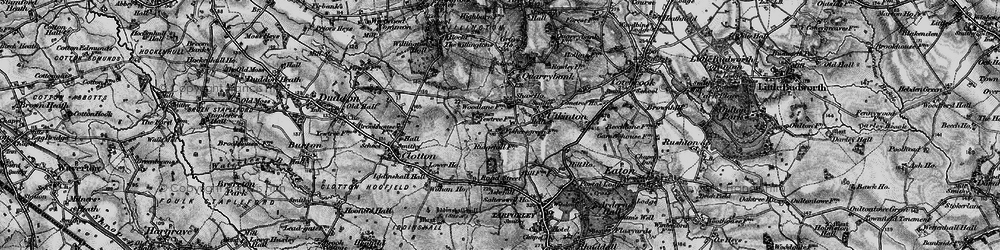 Old map of Ash Hill Ho in 1897