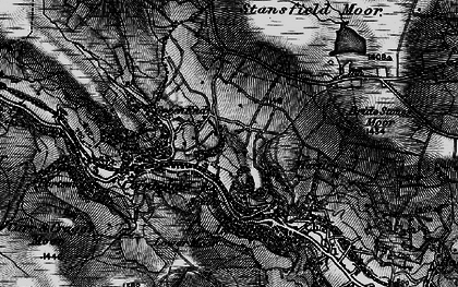 Old map of Vale in 1896