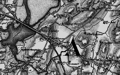 Old map of Valley in 1899