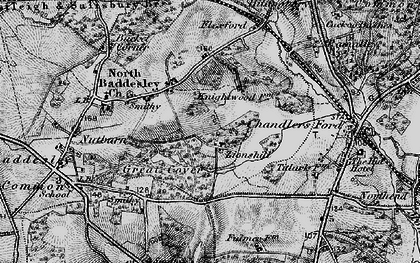 Old map of Valley Park in 1895