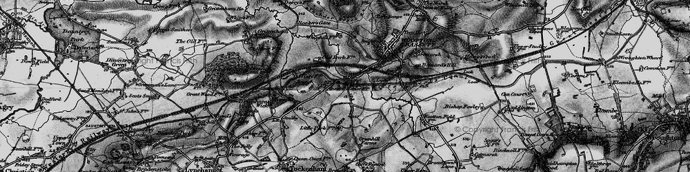 Old map of Vastern in 1898