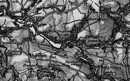 Old map of Velindre in 1898