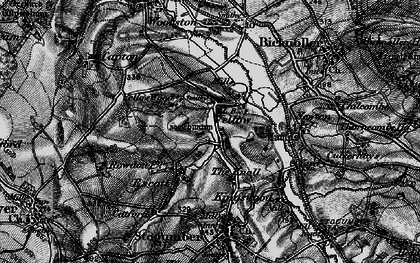 Old map of Vellow in 1898