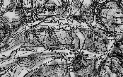 Old map of Venn in 1897