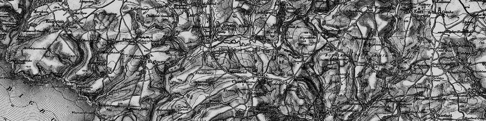 Old map of Venn in 1897