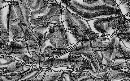 Old map of Venngreen in 1895