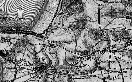 Old map of Vention in 1897