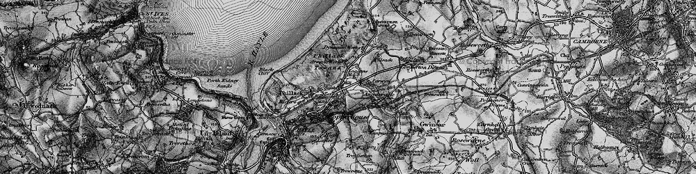 Old map of Ventonleague in 1896