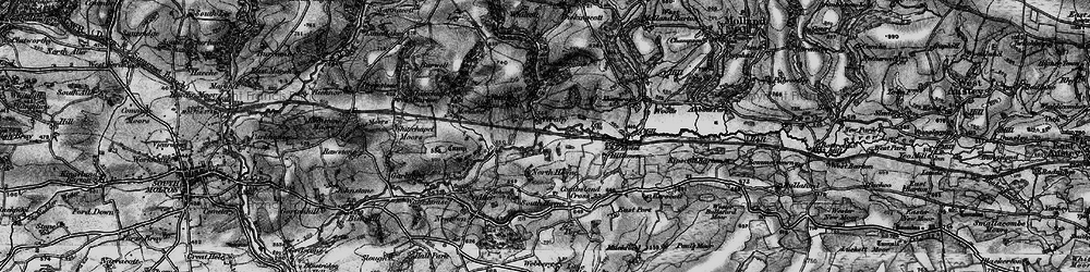 Old map of Veraby in 1898