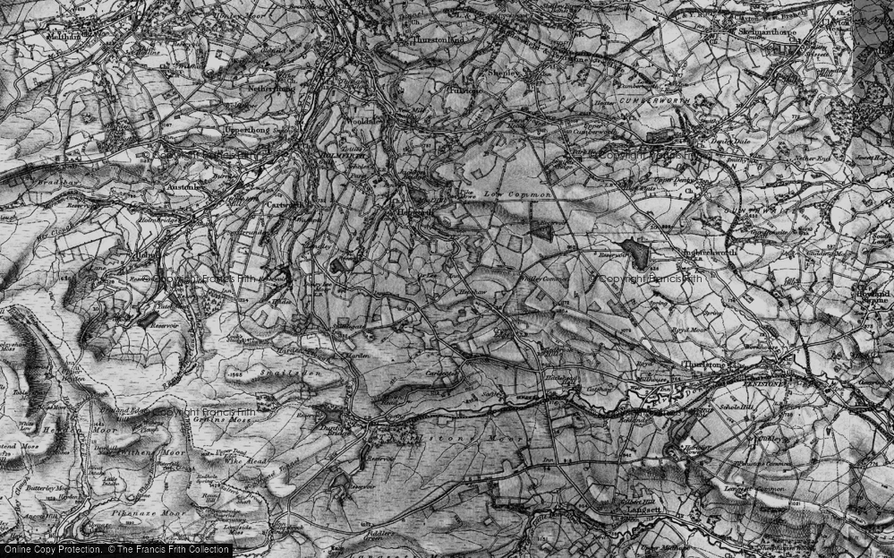 Old Map of Victoria, 1896 in 1896