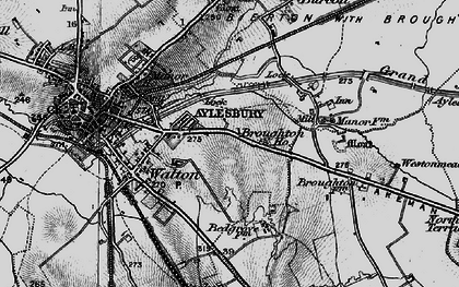 Old map of Victoria Park in 1895
