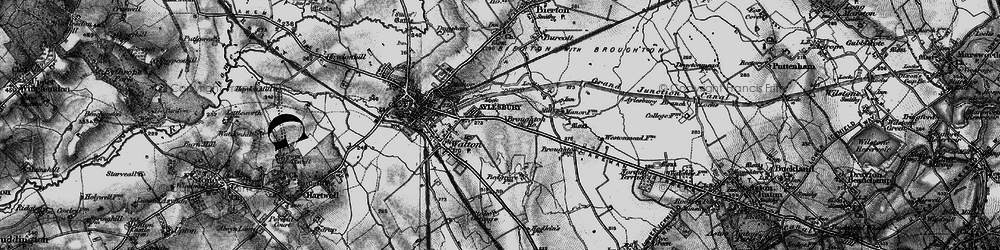 Old map of Victoria Park in 1895