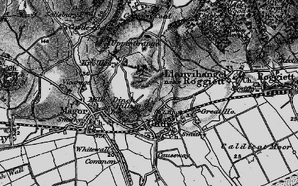 Old map of Vinegar Hill in 1897