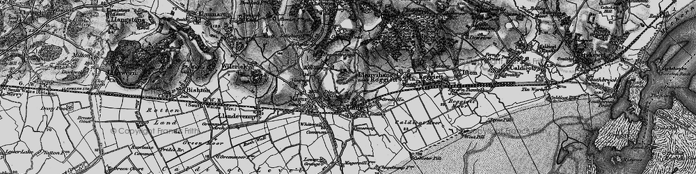 Old map of Vinegar Hill in 1897