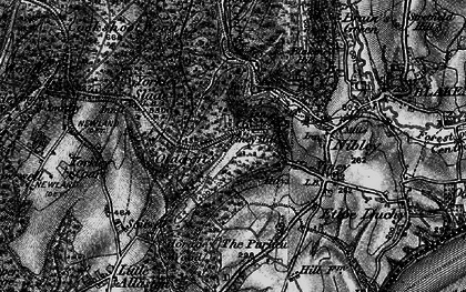 Old map of Viney Hill in 1896