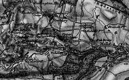Old map of Vobster in 1898