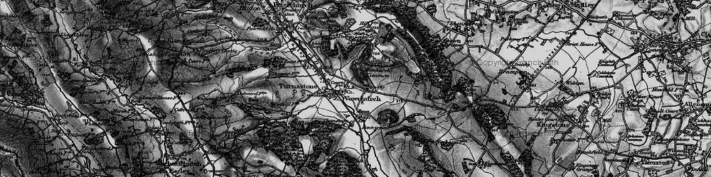 Old map of Vowchurch in 1898